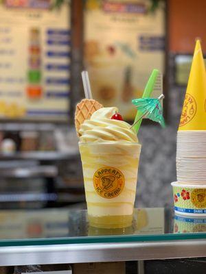 Beauty in this picture = Dole whip float (small)