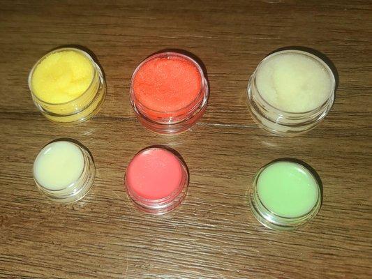 Lip scrubs and lip masks