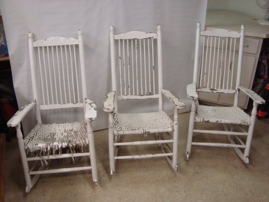 Beautiful Rockers, Waiting to be restored.