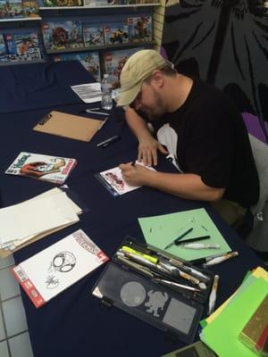 World renown Comic Artist Skottie Young