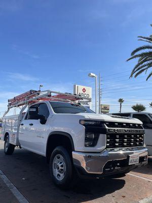 Wash for work trucks