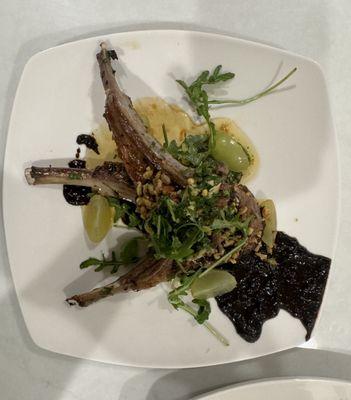 Charred lamb Chops