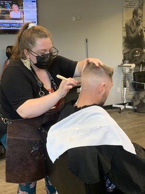 Skin fade by Annie