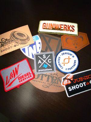 Need patches? We got 'em. Woven, laser-etched, leather, rubber... contact us today to start your order!