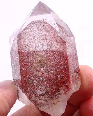 Red Phantom Quartz Point