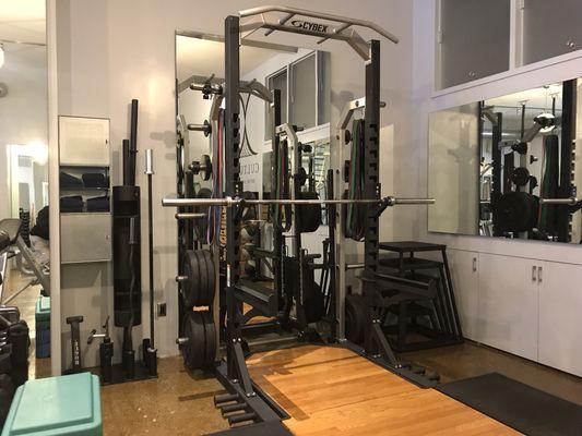 State of the art squat rack