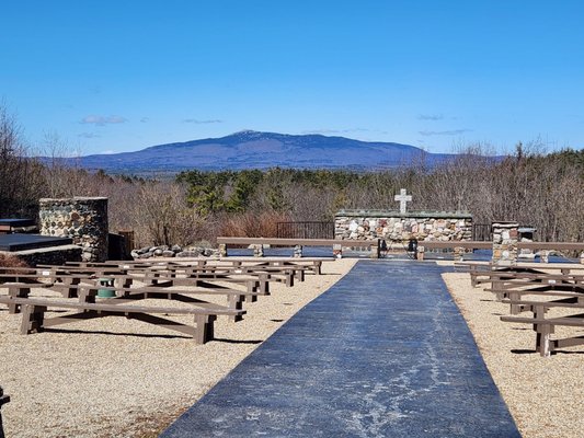 Veterans War Memorial, outdoor chapel