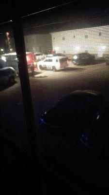 Cops and ambulance