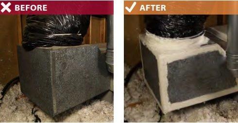 Attic Duct Seal