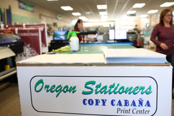 Printing, Signs, Banners, Stickers and Canvas prints from our Print Center.