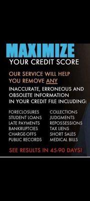 Call today for Free Consultation and Free Credit Audit Report!  (626) 807-9942