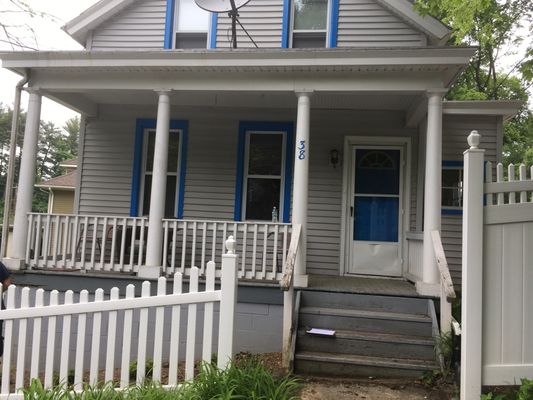 Porch renovation (before)