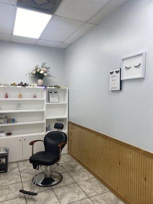 Eye brow/waxing area