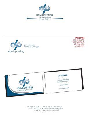 Letterheads, Envelopes, Bus Cards