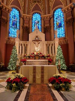 Fabulous altar during Christmas season 12 January 2020