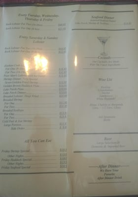 Menu Page 2