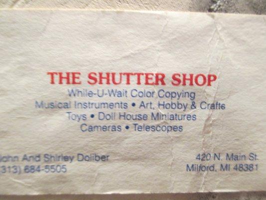 Shutter Shop