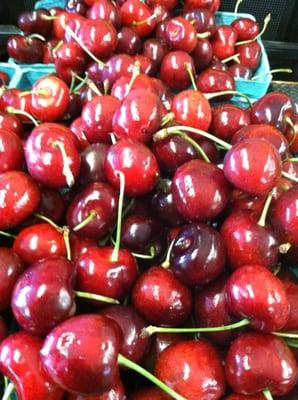 Martin Family cherries.  The best cherries ever delivered direct from the farm.  Oh. My. Word.