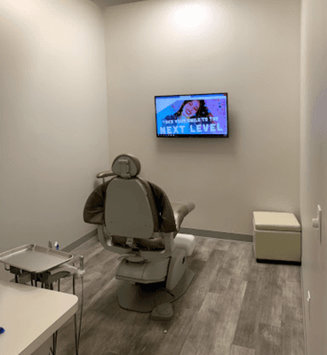 Modern comfortable treatment rooms