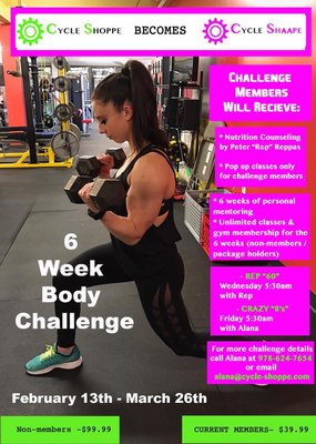 6 Week Challenge!