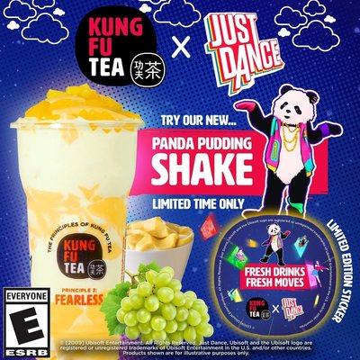 Panda pudding shake