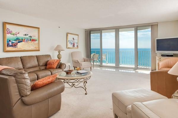 The best of both worlds - Ocean & Intracoastal views surround this 3360 Building Penthouse.