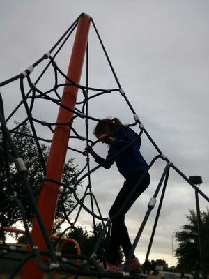 This is such a fun park, we enjoyed this play thing and the swings the best