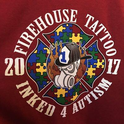 The 2017 Inked 4 Autism Shirts are now available!!