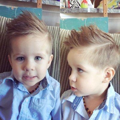 Kids trendy haircut