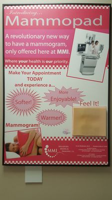 Schedule your mammogram!