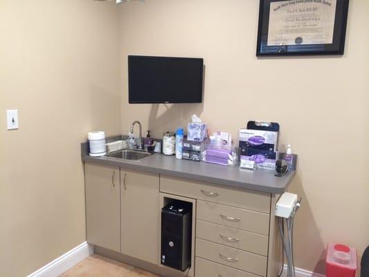 Dental office PC installation