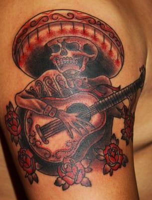 Tattoo by owner artist Bob Magnante.