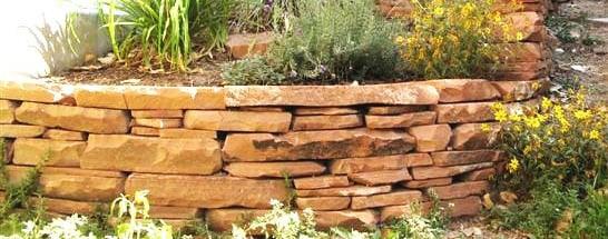 Drystack Stone Wall