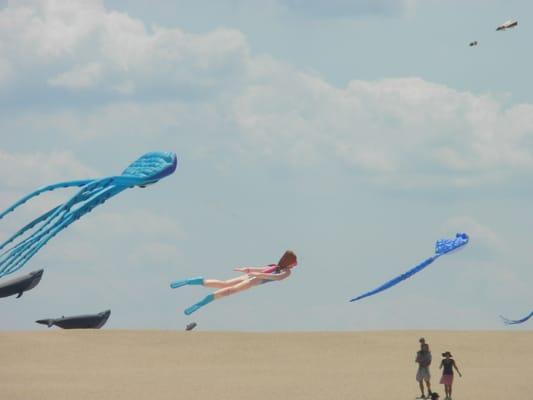 Kite Festival at Jockey's Ridge