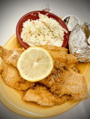 Fried Flounder