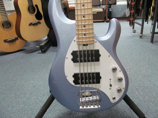 MusicMan and Sterling basses In Stock