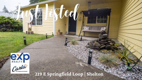 Open House | SAT Jun 8
11:00 AM - 1:00 PM
219 E Springfield Loop, Shelton WA

https://myre.io/0dNcX7YnMuwc