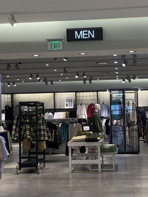 Men's section