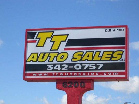 Just look for our sign, we're right across the street from Chucky Cheese on Fairview Ave.