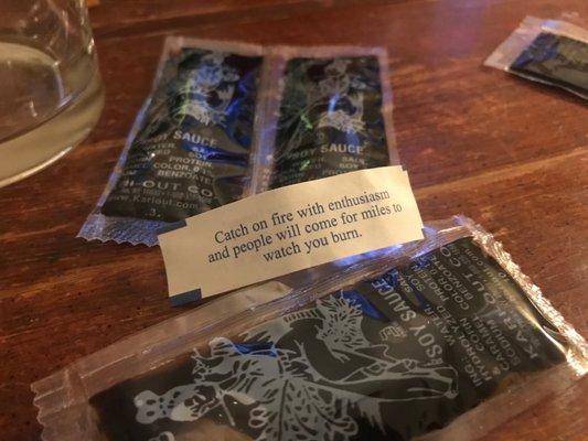 Seems like their fortune cookies turned dark... it's the worst time considering the COVID virus and an already painful vibe for America.