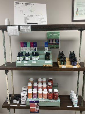 Great selection of CBD Tinctures.