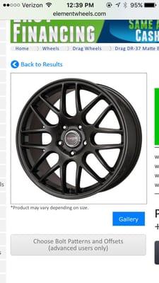 New wheels ordered and stolen. These were just kept lying around for anyone to take