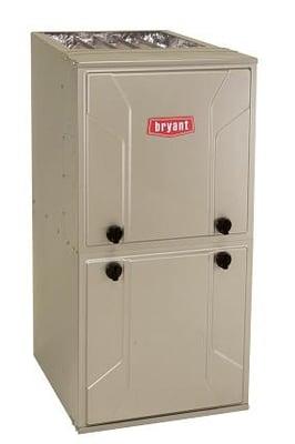 The Bryant Evolution line: Most reliable and efficient gas furnace available.