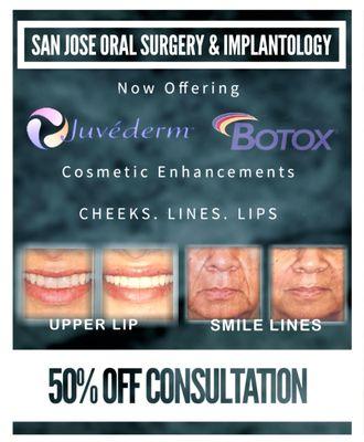 50% OFF CONSULT FOR BOTOX & FILLERS!!!