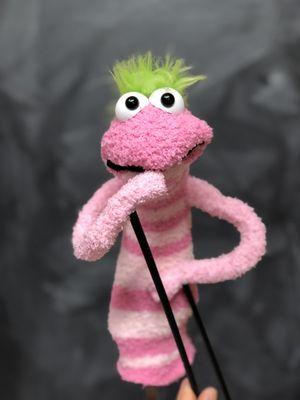 Thoughtful Sock Puppet