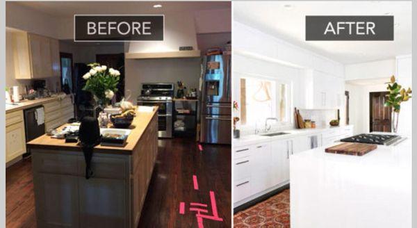 Before & After Kitchen Remodel & Renovation