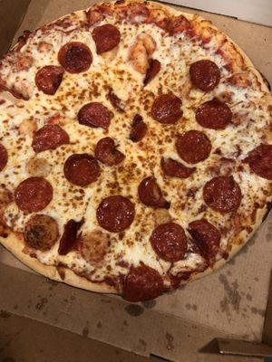 Pepperoni pizza