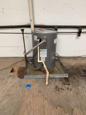 Water heater sale and installation or just installation