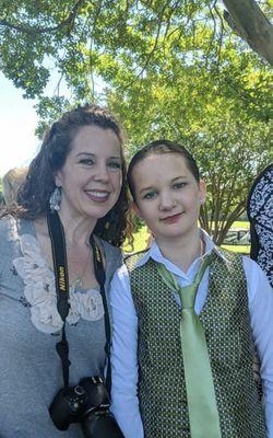 Lily and her Mama enjoying a day at the show!