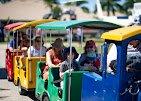 our annual touch-a-truck event along w/ train ride for the kids